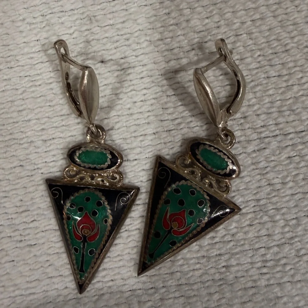 925 Sterling Silver Earrings - Picture 3 of 7